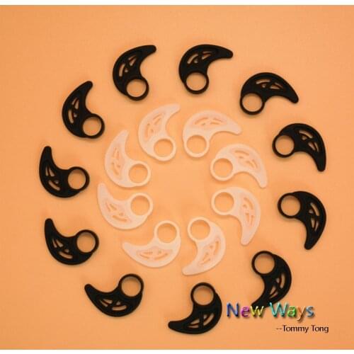 4pcs/2pairs Universal Silicone Earphone Clip Hook Earhook Headphone Ear hook hanger for Silicone bracket horn sports earhooks