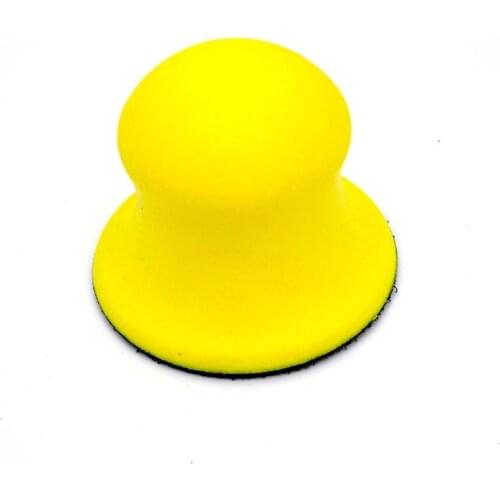72mm Hand Sanding Block Back-up Sanding Pads for Sandpaper Sanding Discs for Woodworking Manual Polishing Hook-Loop