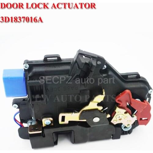 Right Front Door Lock Actuator Central Mechanism 3D1837016A for VW Caddy Jetta Golf 5 V Phaeton Seat Toledo Skoda Octavia 9 Pin