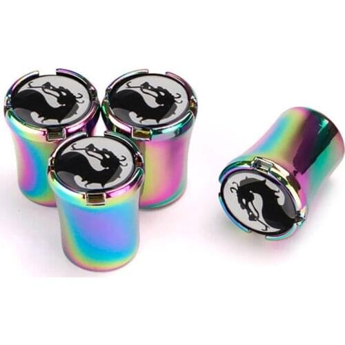 4pcs New Top Grade Car Tire Valve Stem Caps Tyre Air Dust Caps Truck Bicycle Wheel Auto Valve Cap Dragon Styling Car Accessories