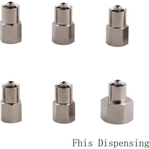 M5 M6 M8 M10 G1/8 G1/4 Internal Thread Dispense Valve Adapter