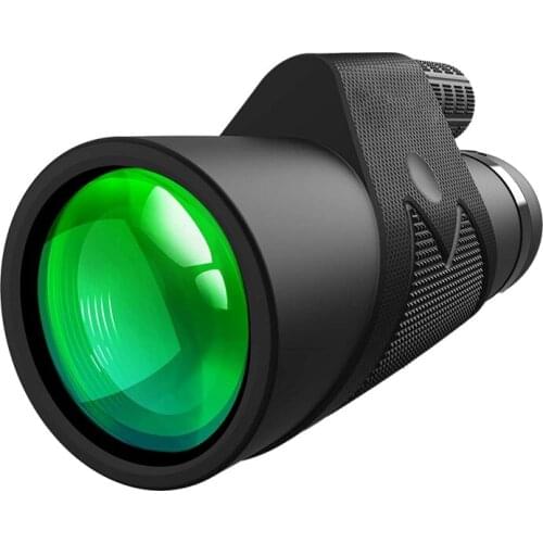 12X42 High Power Monocular Telescope Monocular with Smart Phone Adapter for Bird Watching Wildlife Concert Sporting Game