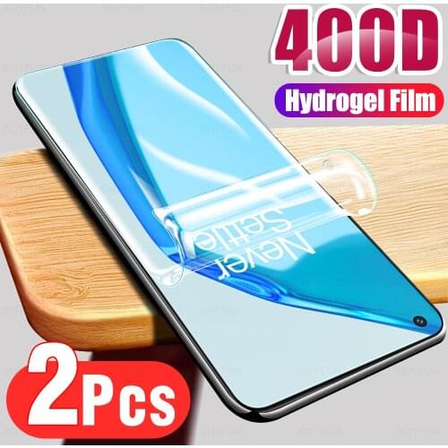 2Pcs Full Cover Soft Hydrogel Film For One Plus Oneplus 9r Oneplus9r 2021 Screen Protector Not Glass 1+9 9 R 6.55" Phone Film