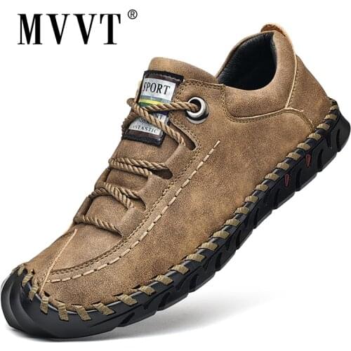 Super Hot Classic Men Loafers Split Leather Men Casual Shoes Comfortable Men Flats Breathable Men Shoes Zapatillas Hombre 2021