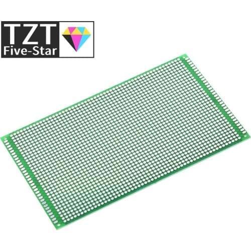 9x15 cm PROTOTYPE PCB 2 layer 9*15CM panel Universal Board double side 2.54MM Green