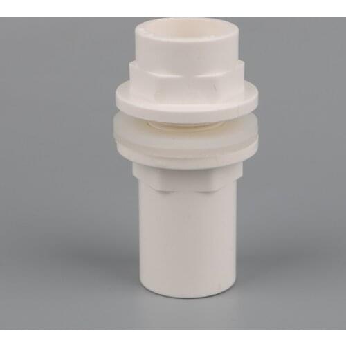 PVC 25mm Fish Tank Joint Waterproof Water Pipe Adapter Aquarium Connector Water Tank Inlet Outlet Fitting Accessories