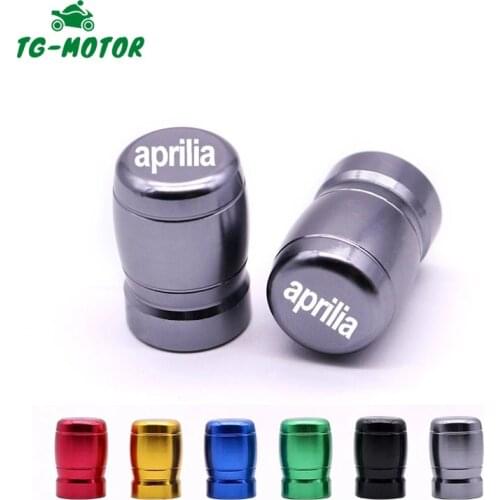 TG-Motor For Aprilia Rim RSV4 GPR TERRA 150 Tuono SR MAX300 Motorcycle Accessories CNC Wheel Tire Valve Stem Caps Dust Covers