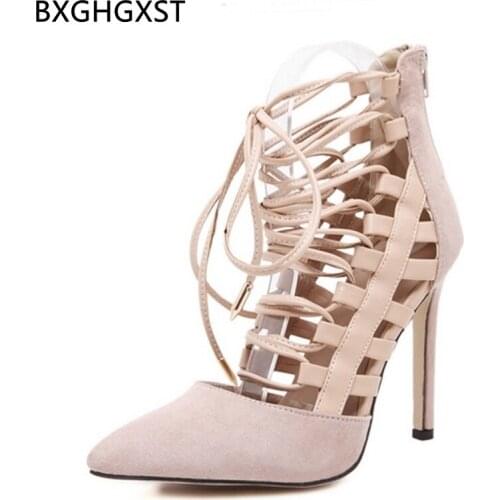 Pumps Women Shoes for Women 2021 Heels High Heels Sandals Women Wedding Shoes Bride Suede Gladiator Sandals Talons Hauts Scarpe