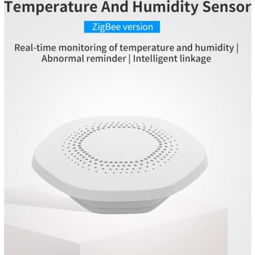 Tuya/SmartLife App ZigBee Smart Temperature And Humidity Sensor Smart Home Humidity Meter Thermometer Hygrometer Gauge Detector
