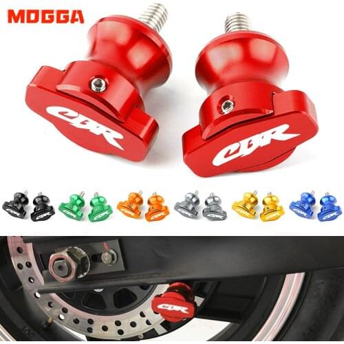 8mm Motorbike Swingarm Spools Slider Frame Stands Screws Bolts For HONDA CBR600F4i CBR900RR CBR929RR CBR600RR ABS Accessories