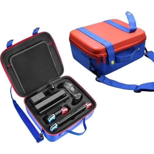 EVA Large Hard Carrying Switch Case Bag Compatible For Switch Shockproof Multifunctional Hard Shell Nintend NS Game Accessories