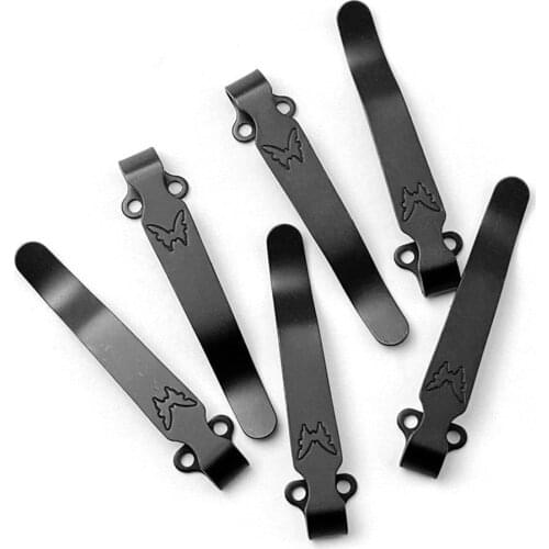 Outdoor Gadget Back Clip Knife Belt Clip Deep Carry Carry Clip Outdoor To Convenient Handle Supplies Multifunctional I5V6