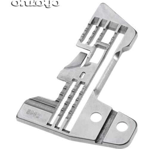 Needle Plate E982 For Industrial Serger Sewing Machine Model 757 Series Brand New Sewing Spare Parts