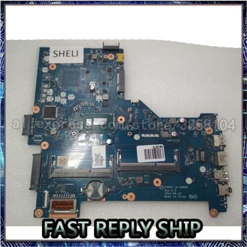 SHELI For HP 15-R Motherboard with i3-4005U cpu ZS050 LA-A992P 765444-501 765444-001