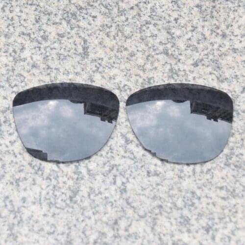 Wholesale E.O.S Polarized Enhanced Replacement Lenses for Oakley Frogskins Sunglasses - Black Polarized