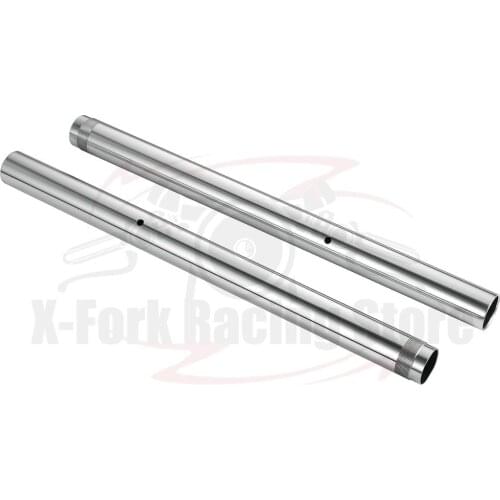 Front Fork Tubes Inner Pipes Pair For Triumph Daytona 675 2006-2008 2007 T2044114 T2044124 41x528mm