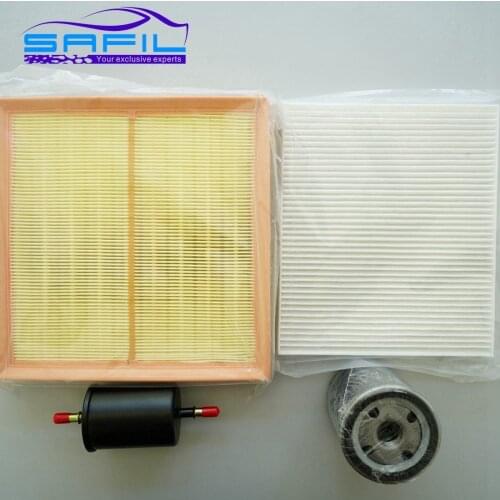 Air filter + cabin filter + oil + fuel filters for Zotye T600 oem:ZT60015 BNBK113196A LPW100180 96335719