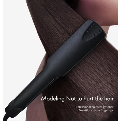 Fast Heating Hair Straightener Flat Iron Tourmaline Ceramic Coating Plate Corrugated Hair Crimper Ionic Irons Styling Tools F30