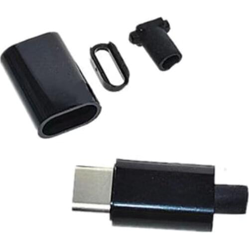 10 pcs/lot Type-C Mirco USB Connectors Jack Tail Male Plug Electric Terminals