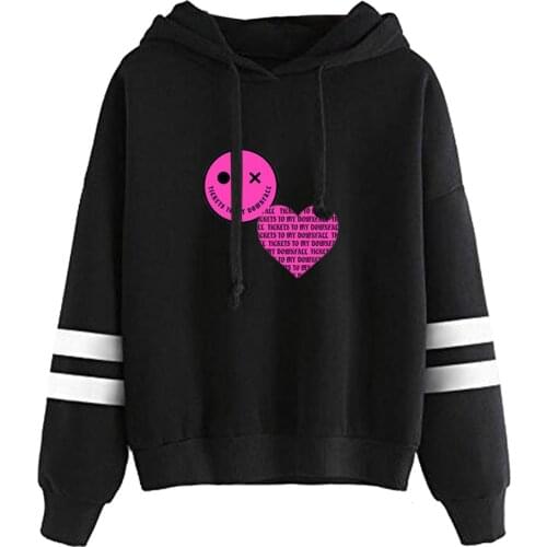 2020 Machine Gun Pullover Kelly Tickets to My Downfall Album Rapper Parallel Bars Sleeves Rapper Hoodies Sweatshirt Clothes