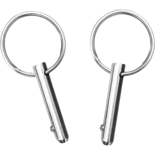 6x Quick Release Pin For Boat Bimini Top Deck Hinge Marine Stainless Steel