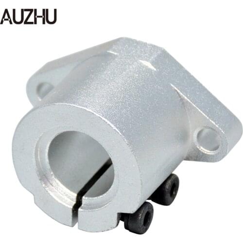 AUZHU STM Flanged Connector Clamps Tube Supports With Mounting Holes Base Plate Tube Connector Joints Sensor Holders
