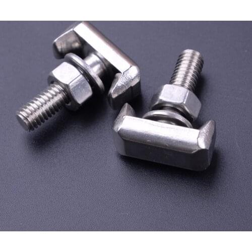 CITALL 2PCS Battery Cable Terminal Connectors Fastener T-Bolt Fit For Audi Cadillac Chevrolet GMC Saturn VW 64740 6X0915138