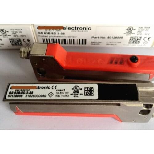 GS 63B/6D.3-S8 GS 63/6D.3-S8 brand new original label detection sensor labeling machine slot type electric eye