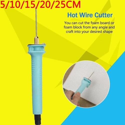 Electric Hot Wire Wax Foam Styrofoam Cutter Machine Hand Held Cutting Pen Tool