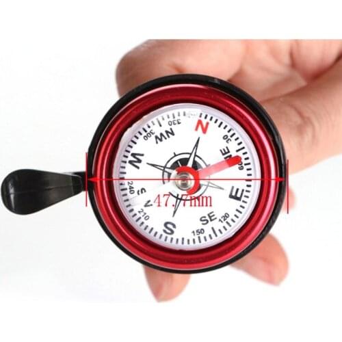 Mountain Bicycle Bell Horn Bike Ring Metal Plastic Cycling Alarm With Guide Bicycle Accessories Compass Bicycle Bell Wholesale