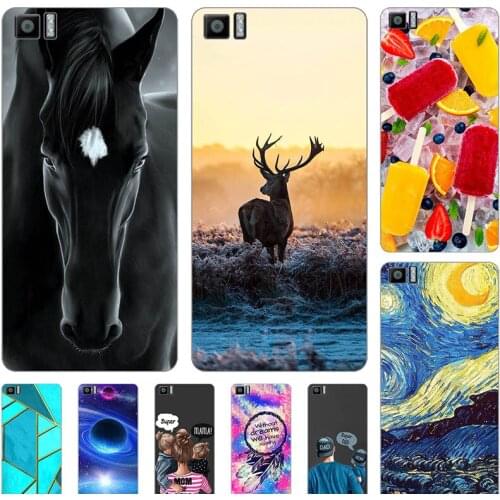 Fashion Bumper Cute Case For BQ Aquaris M5 M 5 5.0" Case Soft Silicone Cat Horse Flower Cover Back Shell