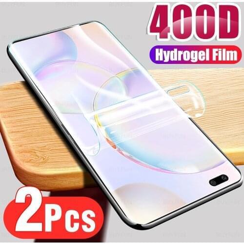 2Pcs Full Cover Soft Hydrogel Film For Huawei Honor 50 Pro Screen Protection For Huawai Wuawei Xonor 50Pro SE Protector Not Glas