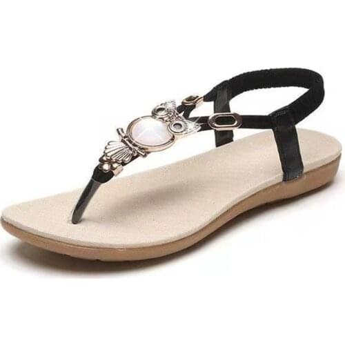 Summer New Style Women Sandals Flip Flops Student Comfort Sea Beach Shoes Flat Anti Slip Sandals