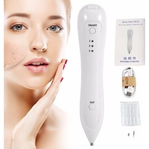 Spot Remover Pen Skin Care Point Pen Spot Eraser Mole Removal Dark Skin Wart Tattoo Removal Tool Laser Plasma Pen Beauty Care