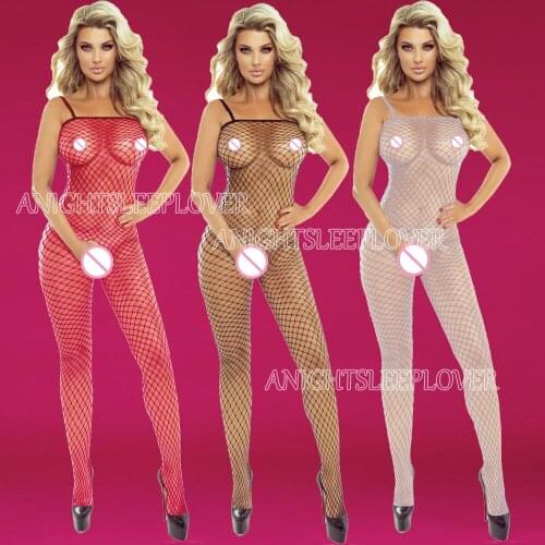 Porn Sexy Bodystocking Women Sex Erotic Bodysuit underwear Hot abydoll Costumes Open Crotch Plus Size