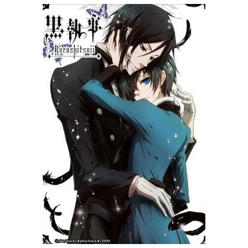 Book of Circus Black Butler Art print Silk poster Home Wall Decor