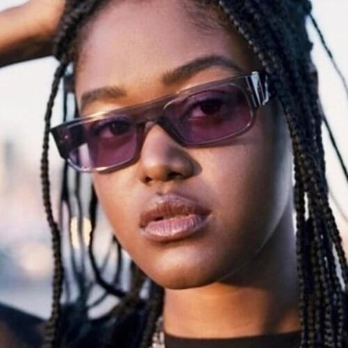 New Vintage Small Frame Square Woman Sunglasses Men Fashion Trend Design Sun Glasses Classic Brand Plastic Eyewear Uv400