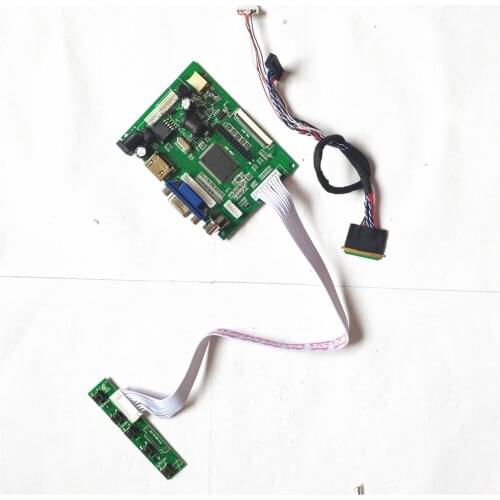 Fit B133XTN01.0 B133XTN01.5 2AV HDMI-Compatible VGA Keyboard 1366*768 LCD 40-Pin LVDS 13.3 LED controller