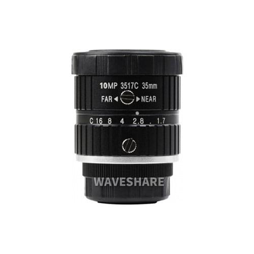 BlueRaven 35mm Telephoto Lens for Raspberry Pi High Quality Camera