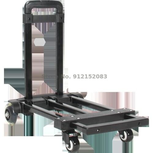 Trolley Cart To Buy Food, Small Cart, Luggage Cart, Foldable And Portable, Universal Wheel Cart, Home Shopping Cart, Trolley Car