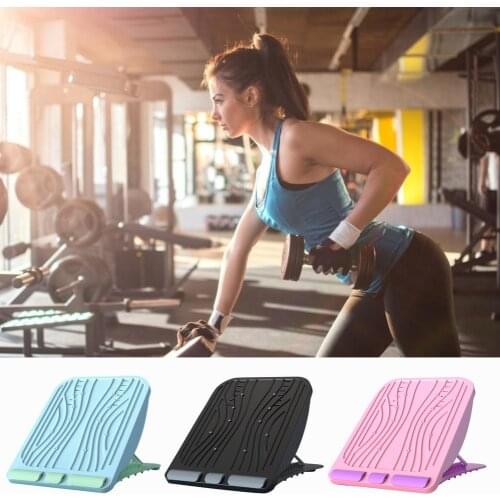 Adjustable Board Calf Stretcher Heavy-duty Ankle Incline Board Foot Massage Instrument Anti-Slip Body Stretching Tool For Yoga