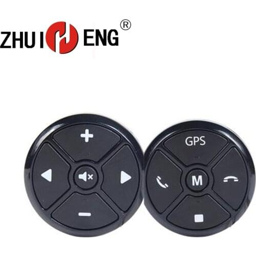 ZHUIHNEG Car Wireless Universal Steering Wheel buttons Smart steering wheel Remote Controller universal steering wheel control