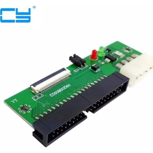 ZIF CE 1.8 Micro Drive 50pin to 3.5 3.5" IDE 1.8 40 Pin PC Adapter Adaptor with Cable