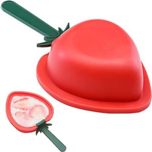 2021 Hot Sales Silicone Ice Cream Mold Dessert Candy Decor Tools Summer Ice Cube Tray Mould Household Making Ice Cream Tool