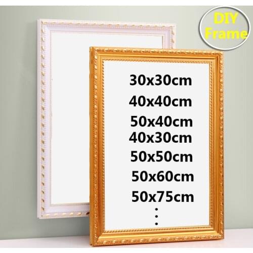 Wood inner Frame For Wall Canvas Oil Painting DIY Picture Wall Frame Poster Frame Photo Frame cadre photo murale outer frames