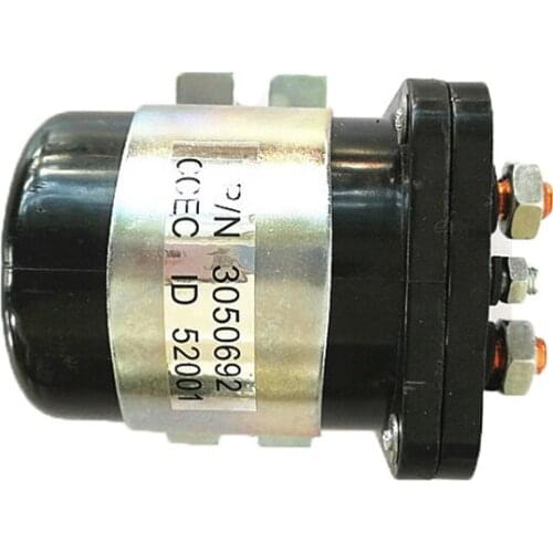 Excavator NT855 engine spare parts 3050692 magnetic switch DC24V