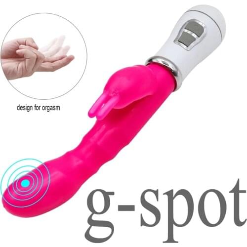 G Spot Vibrator For Women Dual Vibration Silicone Dildo Waterproof Female Vagina Clitoris Massager Sex Toys For Women Adult Toys