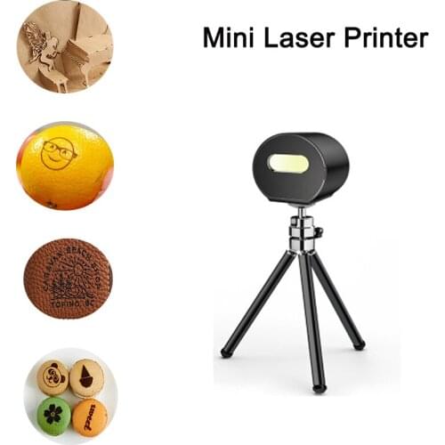 Mini laser printer Portable Laser Engraving Machine Printer Desktop Etcher 3D Cutter DIY Engraver Lifetime 10000 hours