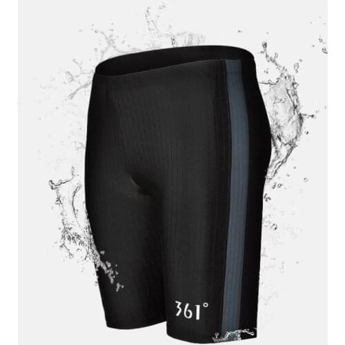 Mens Swimwear Quick-Drying Professional Racing Training Swimsuit Athletics Competition Swim Jammer Chlorine Resistant Endurance