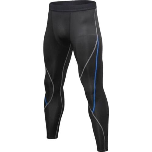 Men Sports Tights Stretch Quick Drying Beam Foot Trousers Breathable Sports Pants For Fitness Running Comprehensive Training